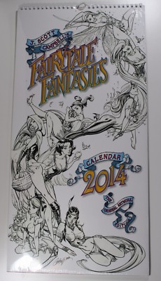 J. Scott Campbell's Fairytale Fantasies 2014 Kalender - Sketch Variant 