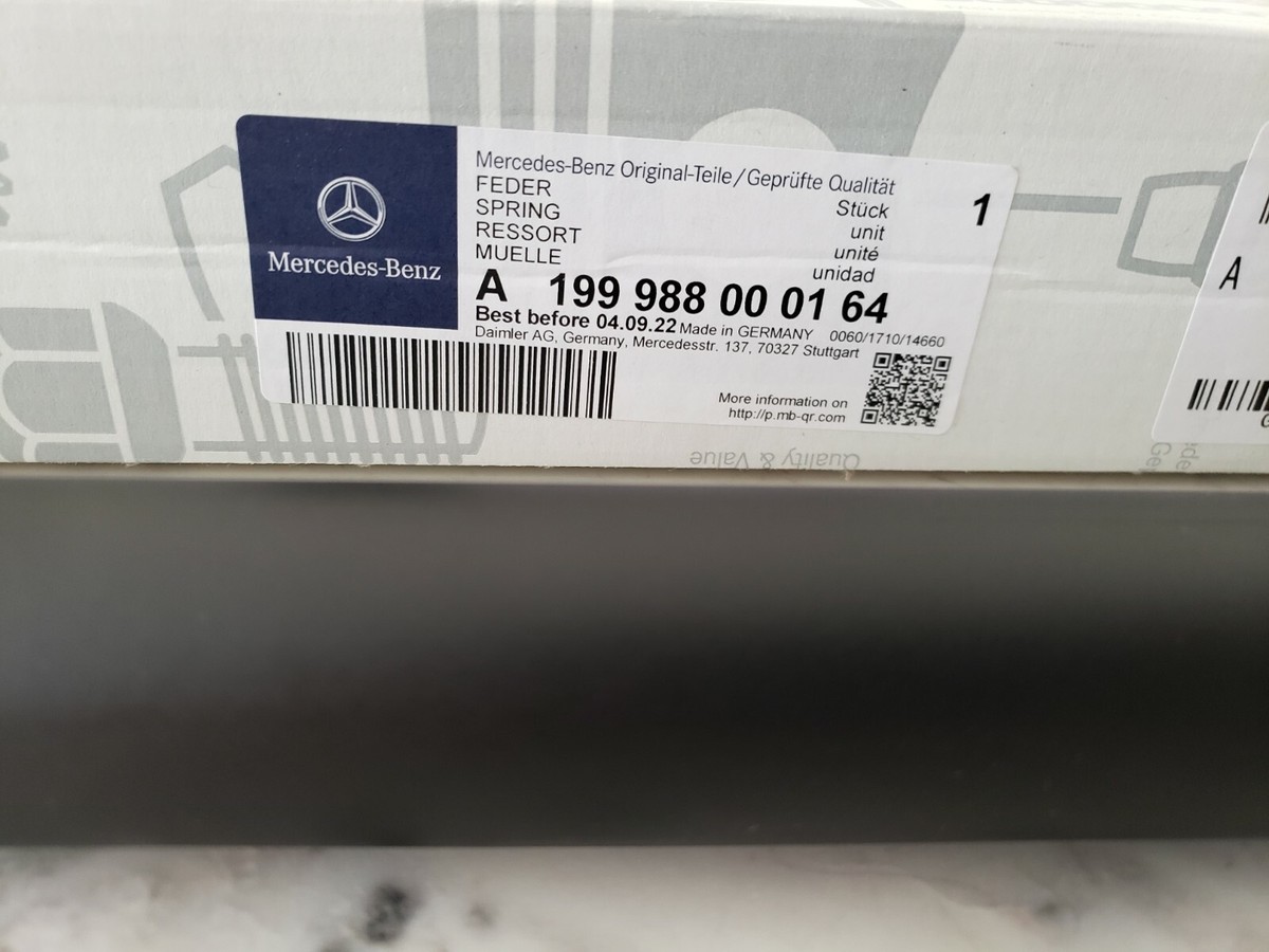 Mercedes-Benz AMG Spring A199988000164 OEM NEW ENG GROUP | eBay