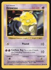 Pokemon Drowzee 049/102 Base Set (Shadowless) Regular