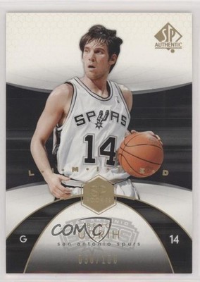 2004-05 SP Authentic SP Rookies Limited /100 Beno Udrih #139 Rookie RC g1m