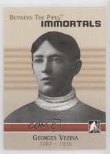 2006-07 ITG Between the Pipes Immortals Georges Vezina #127 HOF 2d8