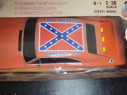 1969 Dodge Charger General Lee Car with Box Duke of Harzard Toy 08000 No Sound - Picture 7 of 24