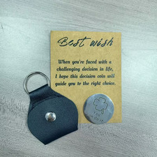 Moneta decyzji Best Wishes - brelok - charm torby - fabrycznie nowa. #002