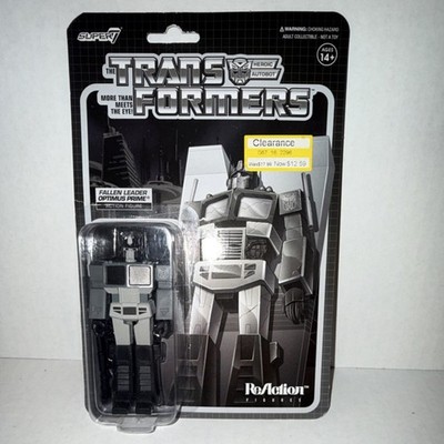 Super7 Transformers Optimus Prime Fallen Leader ReAction Action Figure
