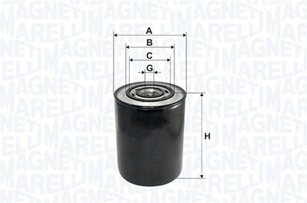 ÖLfilter Magneti Marelli 153071760101 FÜR CitroËN Passend FÜR Fiat MotorÖLfilter-image