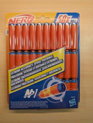   NERF N Series N1 Refill 50 Pfeile F8639EU4 Nachfüllpack | NEU & OVP  