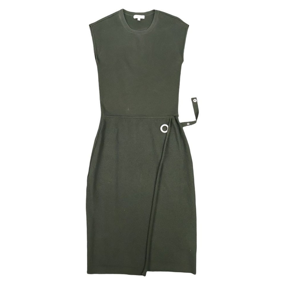 Reiss Dress Womens SMALL Green Thea Knitted Bodycon Sleeveless Stretch Viscose S