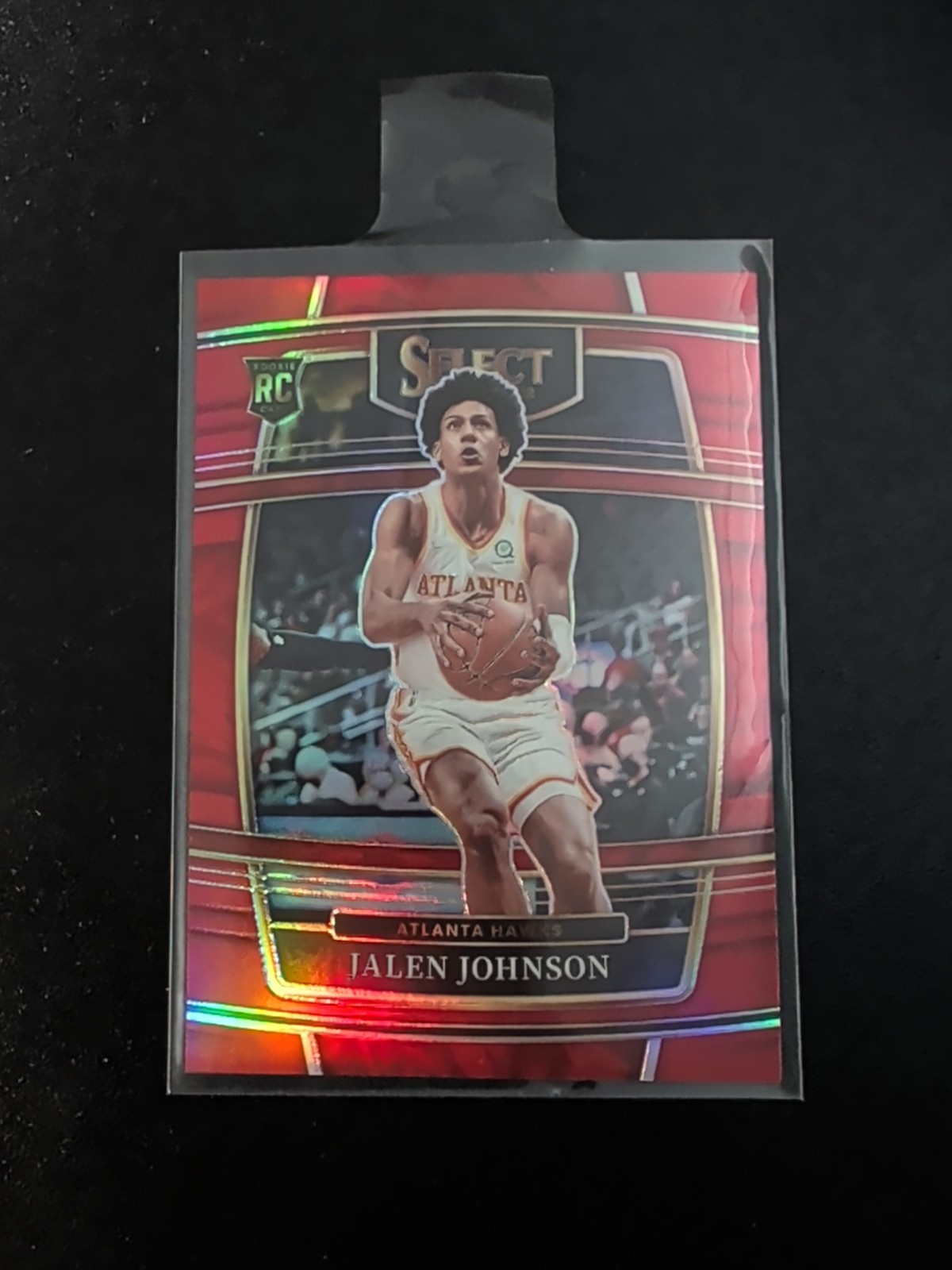 2021-22 Panini Select Jalen Johnson #17 RC Rookie Red /199