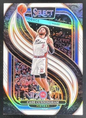 2024-25 Panini Select Premier White Prizm #164 Cade Cunningham /149