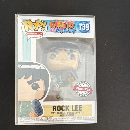 Funko Pop! Vinyl Rock Lee Naruto Shippuden Special Edition Animation 739 Figure