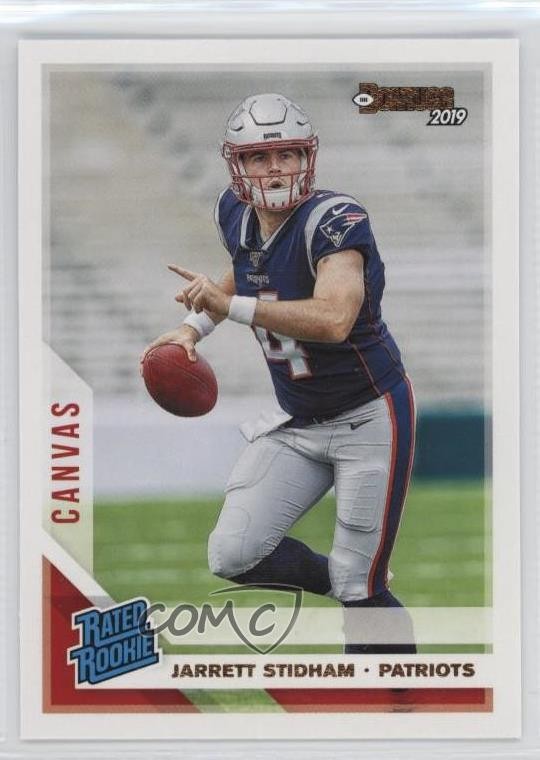 2019 Panini Donruss Rated Rookie Canvas Jarrett Stidham #307 Rookie RC 09wc