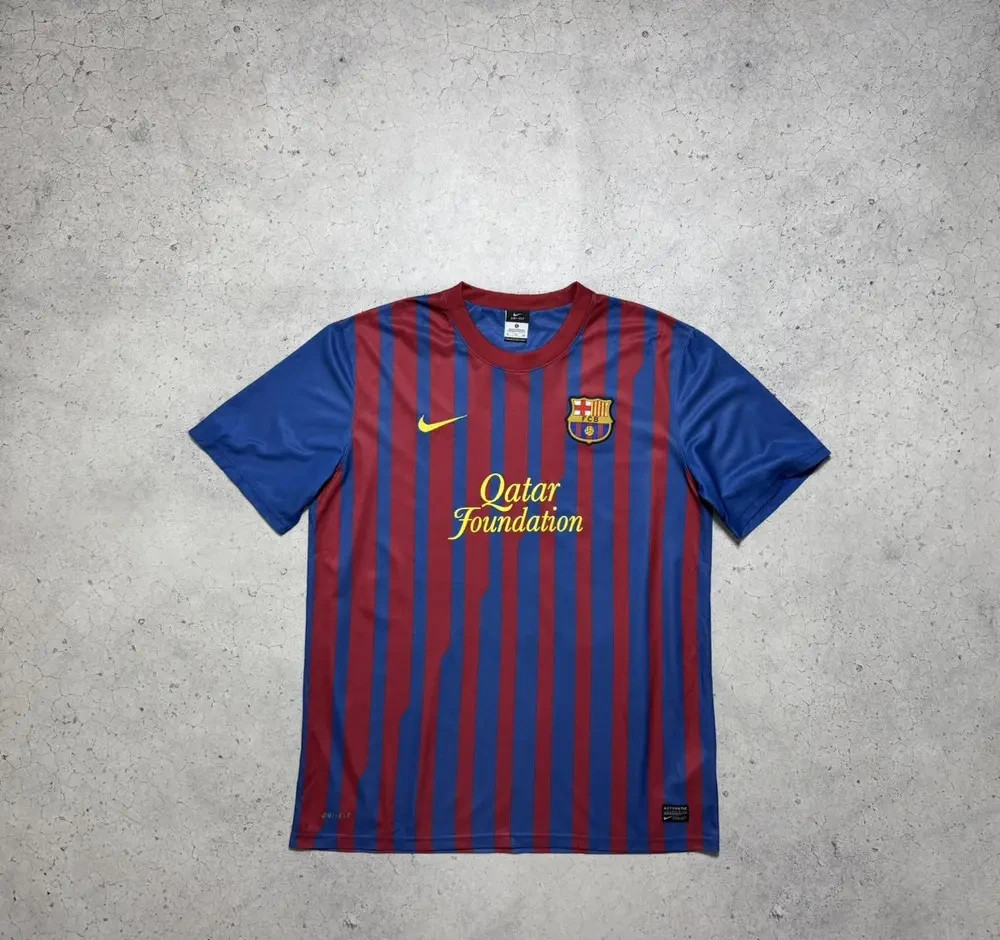 Nike FC Barcelona 2011/2012 Vintage Soccer Jersey FCB | eBay