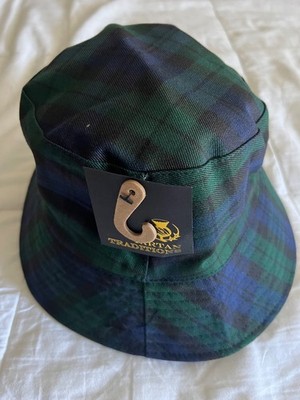 Tartan bucket Hat Cap blue Royal Stewart  Scottish Brand New Heritage Traditions