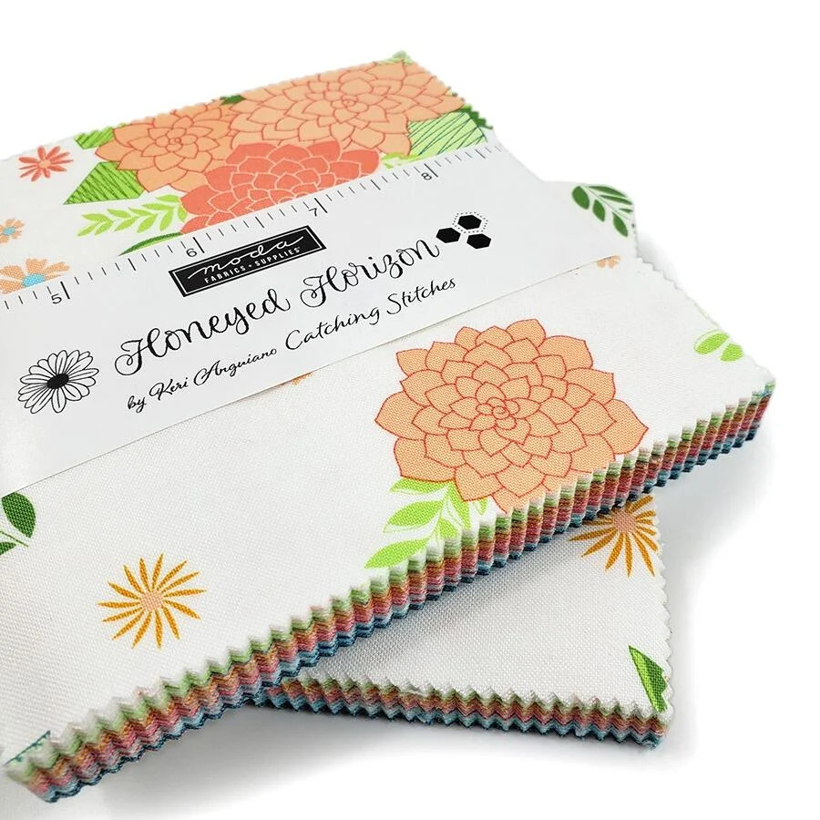 Moda Honeyed Horizon charm pack 100% cotton squares