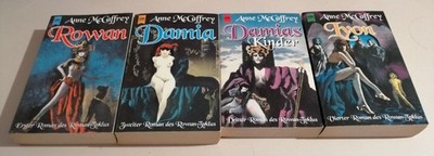 Anne McCaffrey - Rowan-Zyklus 1-4 komplett - Dt. Erstausgaben - Heyne SF R66-4 A