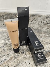 MAC STUDIO SCULPT SPF 15 NC35 FOUNDATION LIQUID MAKEUP 1.3 OZ/40 ML RARE HTF NIB