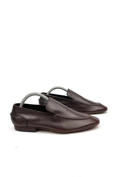 Men Pal Zileri Heels Burgundy Leather 40