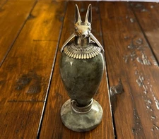 Montegrappa Luxor Anubis Sterling Silver Inkwell 322/388 Ever made Globally!