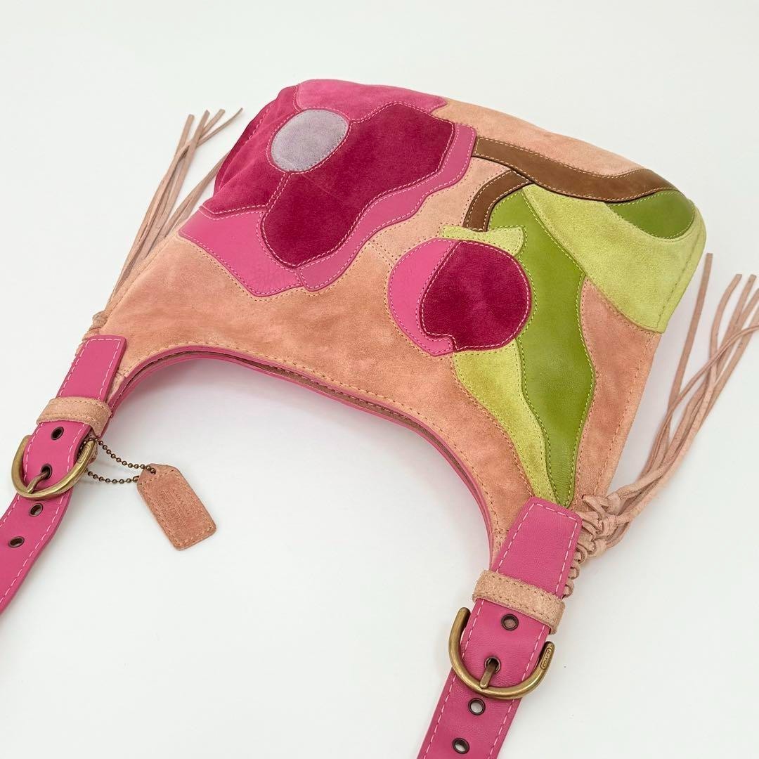 Coach Ltd Ed Poppy For Peace Hippie Hobo SPRING 2004 Shoulder bag 