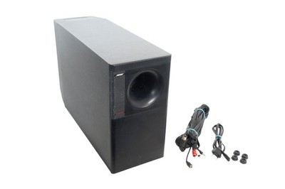  Bose Acoustimass 25 Series II Subwoofer Aktiv Schwarz mit Steuerkabel 