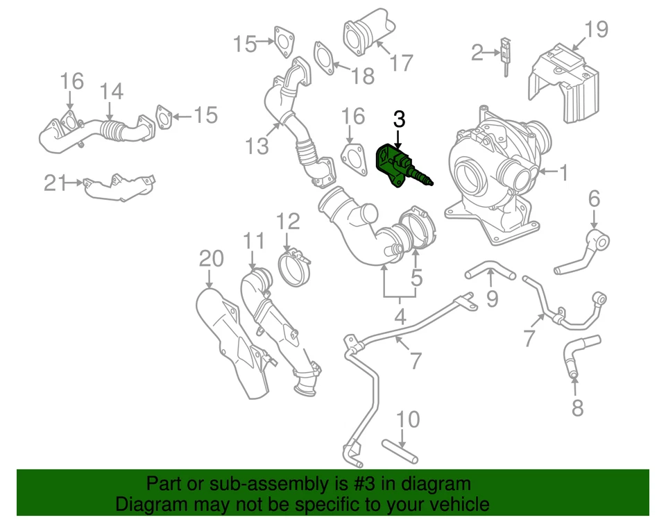 Genuine GM Turbocharger Control Solenoid Valve 98061571 - Image 2 of 2