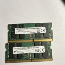 Micron 32GB 2x16GB DDR4-3200 SO-DIMM 260-Pin RAM 2Rx8 PC4-3200AA