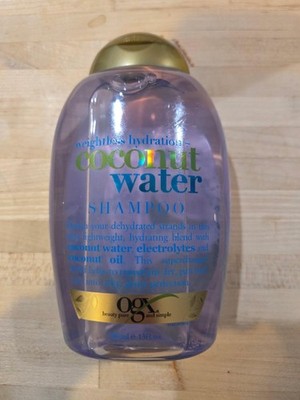 OGX Weightless Hydration Coconut Water Shampoo Lightweight SLS Free 13 fl oz New