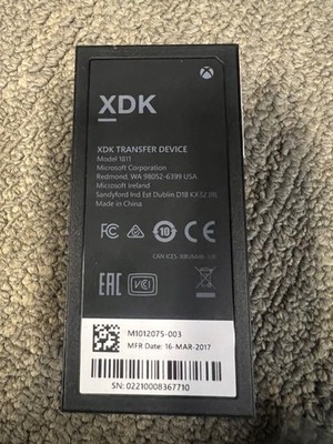 Microsoft Xbox One X Development Kit Transfer Device (XDK 1811) | eBay