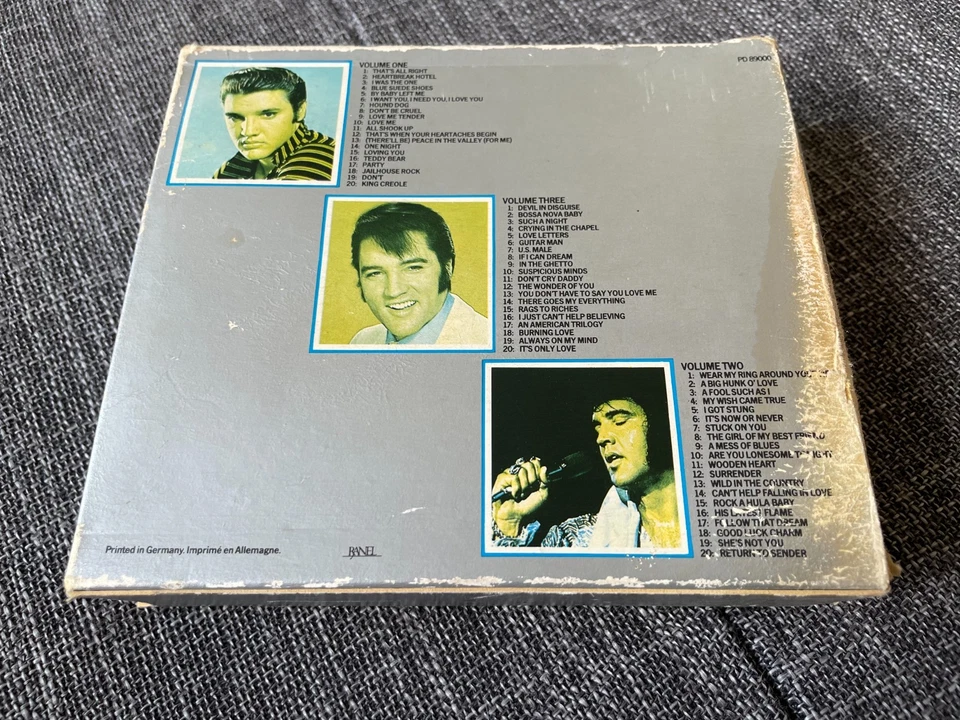 Elvis The Legend 3 CDs Box-Set © 1983 RCA German Limited Edition West Germany - Bild 2 von 4