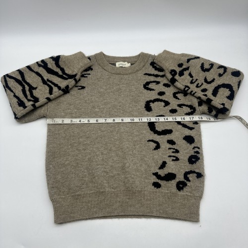 Naf Naf Paris Pullover Damen Small grau braun & schwarz …#22494 - Bild 4 von 6