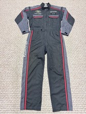 Vintage Toyota Techno TRD Script Mechanic Coverall Dirty