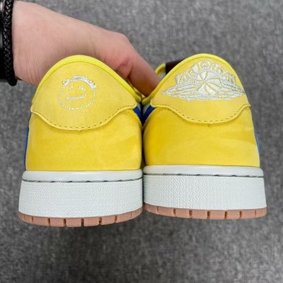 Size 8 - Travis Scott x Air Jordan 1 Retro OG SP Low Canary W for