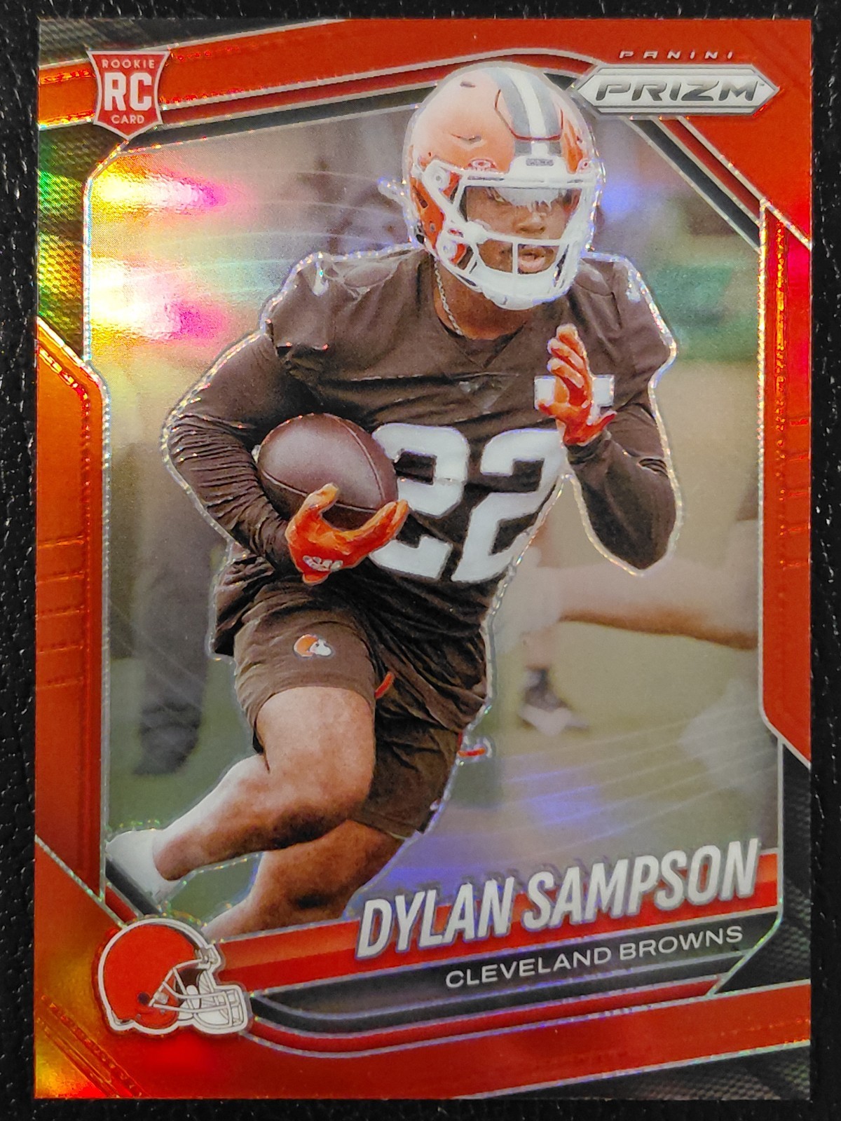 2025 Panini Prizm Retail Red Prizm Dylan Sampson RC Rookie #365 SP