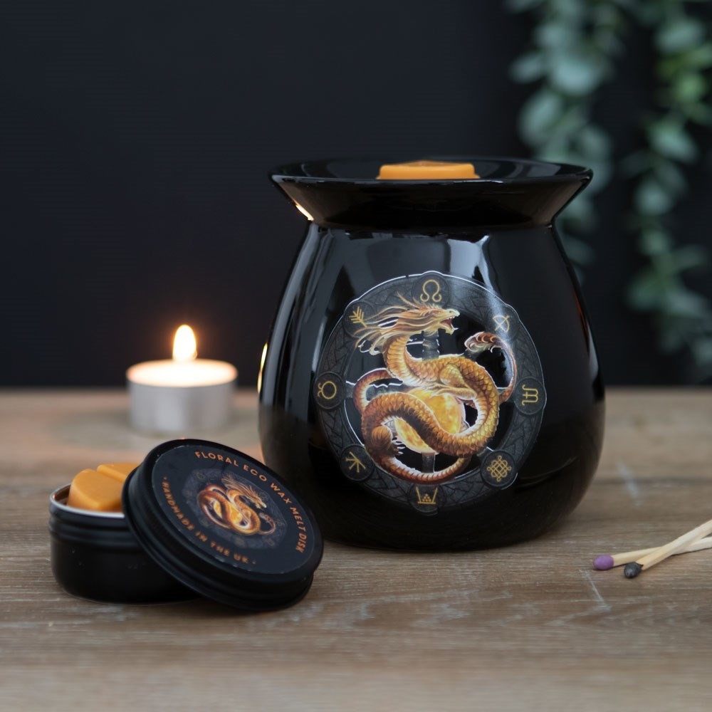 Anne Stokes Dragons of Sabbats Litha Dragon Oil & Wax Melt Burner Pagan Wiccan