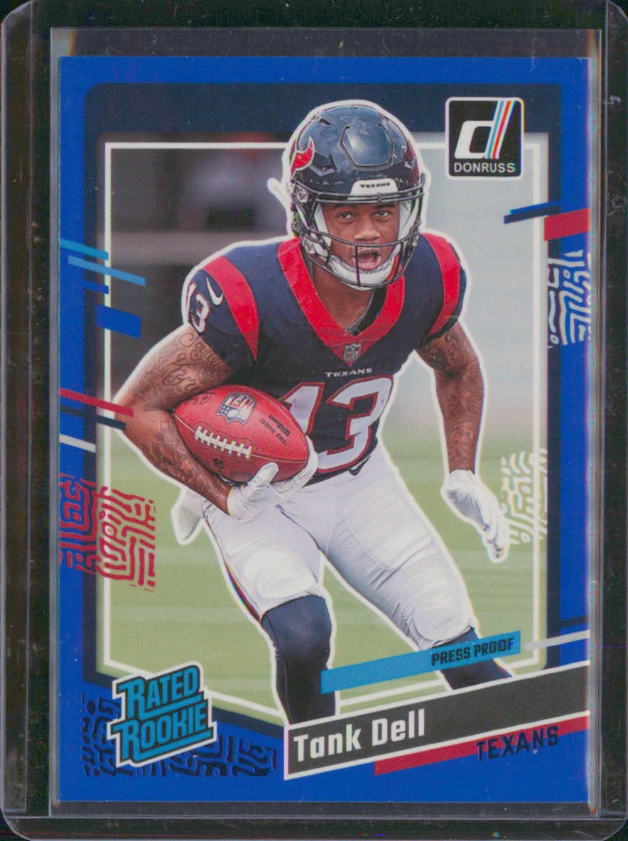 2023 Donruss #341 Tank Dell Press Proof Blue