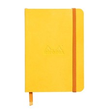 Rhodia Rhodiarama Soft Notebook - 72 Dots Sheets - 4 x 5 1/2 - Yellow