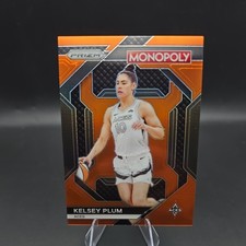 2024 Panini Prizm Monopoly WNBA - Kelsey Plum #WNBA2 Orange Prizm Aces