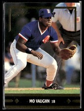 1991 Leaf Gold Rookies Mo Vaughn Rookie Boston Red Sox #BC7