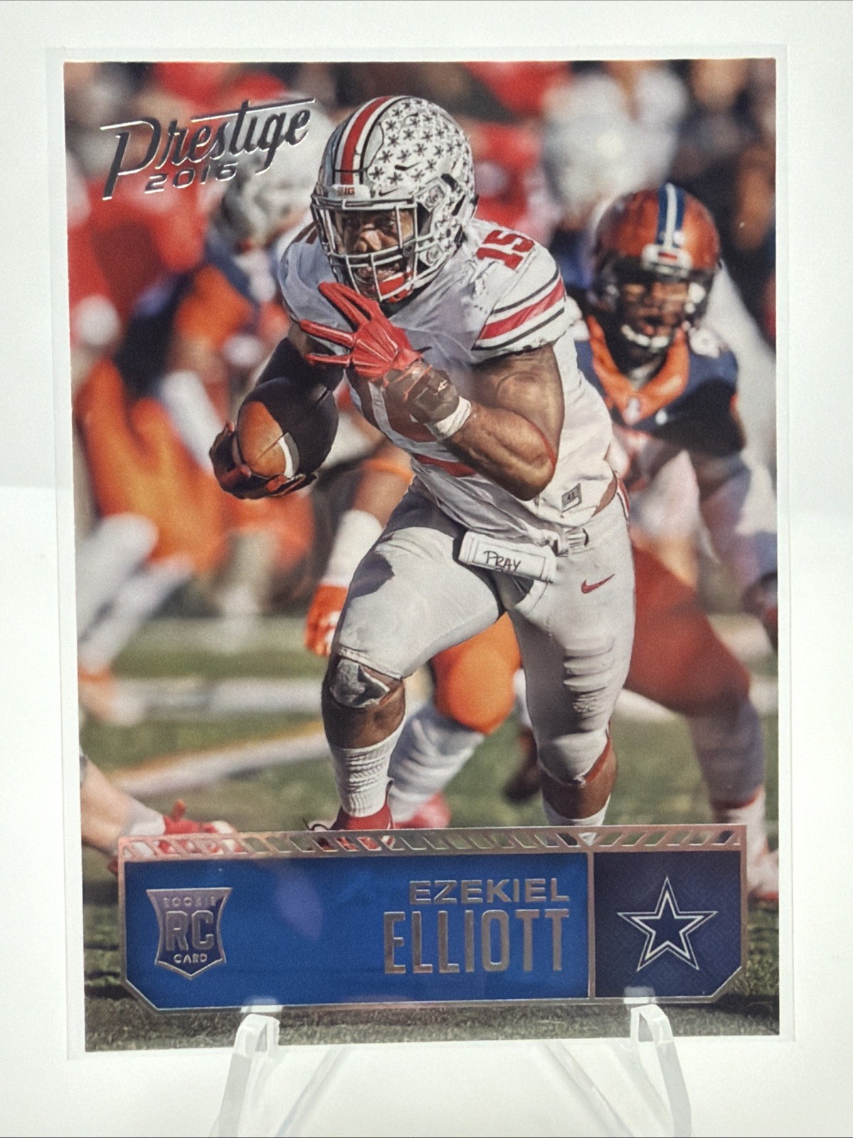 Ezekiel Elliott Panini Prestige #217 Base