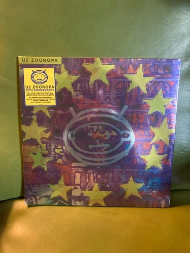 U2 - Zooropa LIMITED EDITION 2LP YELLOW VINYL 30th Anniversary NEW
