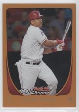 2011 Bowman Chrome Orange Refractor 8/25 Kendrys Morales #75 0g4