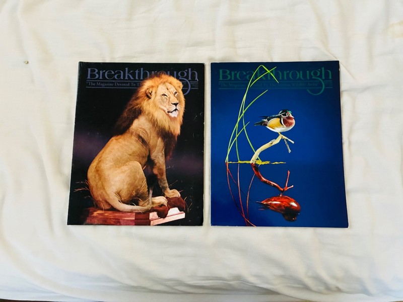 breakthough taxidermy magazine