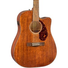 Fender CD-60SCE All-Mahogany Limited Edition Acoustic-Electric Guitar Satin