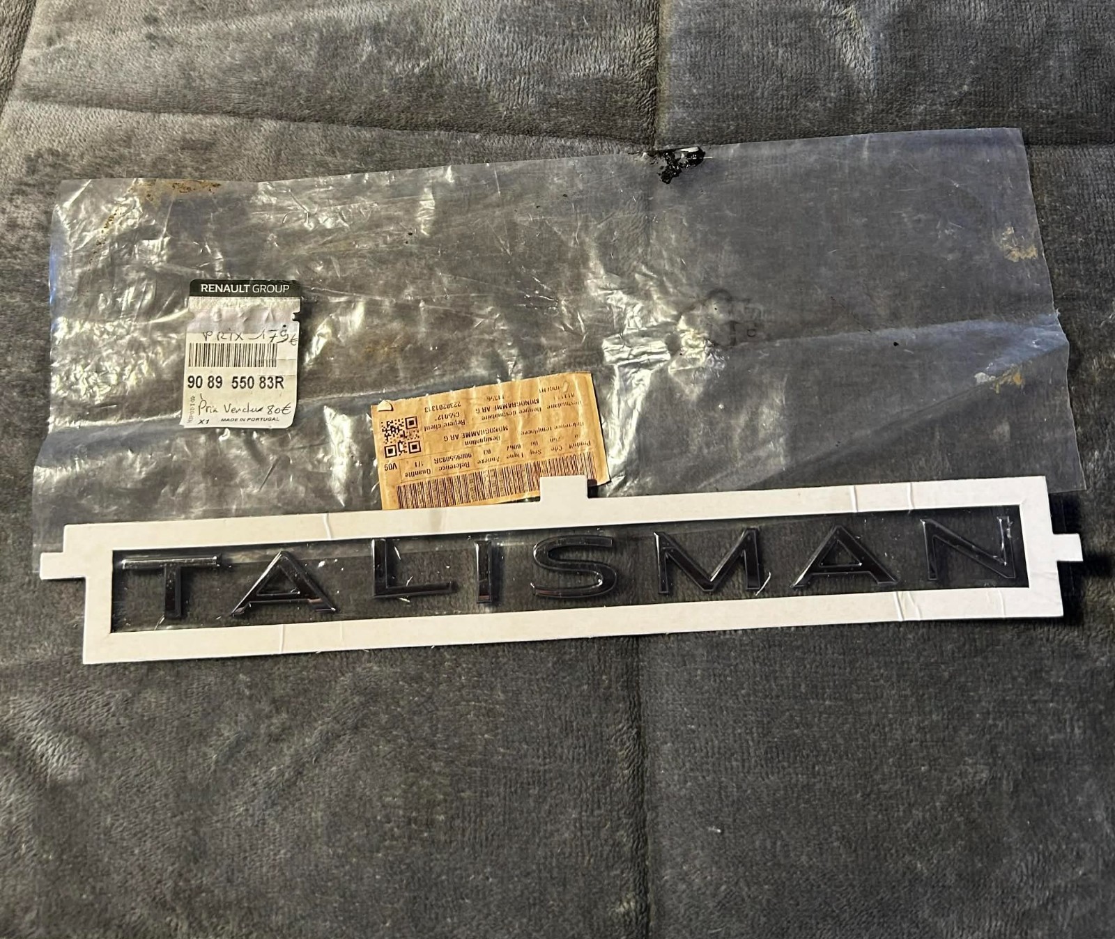 Logo de capot arrière Renault Talisman remplacer un insigne volé ou rayé avec la pièce OEM