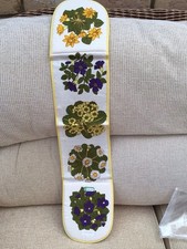 Vintage But Unused Double Oven Glove Irish Linen Made In England