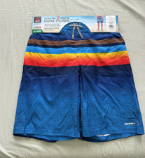 Gerry Boys XL 18/20 2-Pack Swim Trunks.