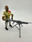 Vintage GI Joe Roadblock Action Figure Heavy Machine Gunner Gun 1986 Hasbro Toy