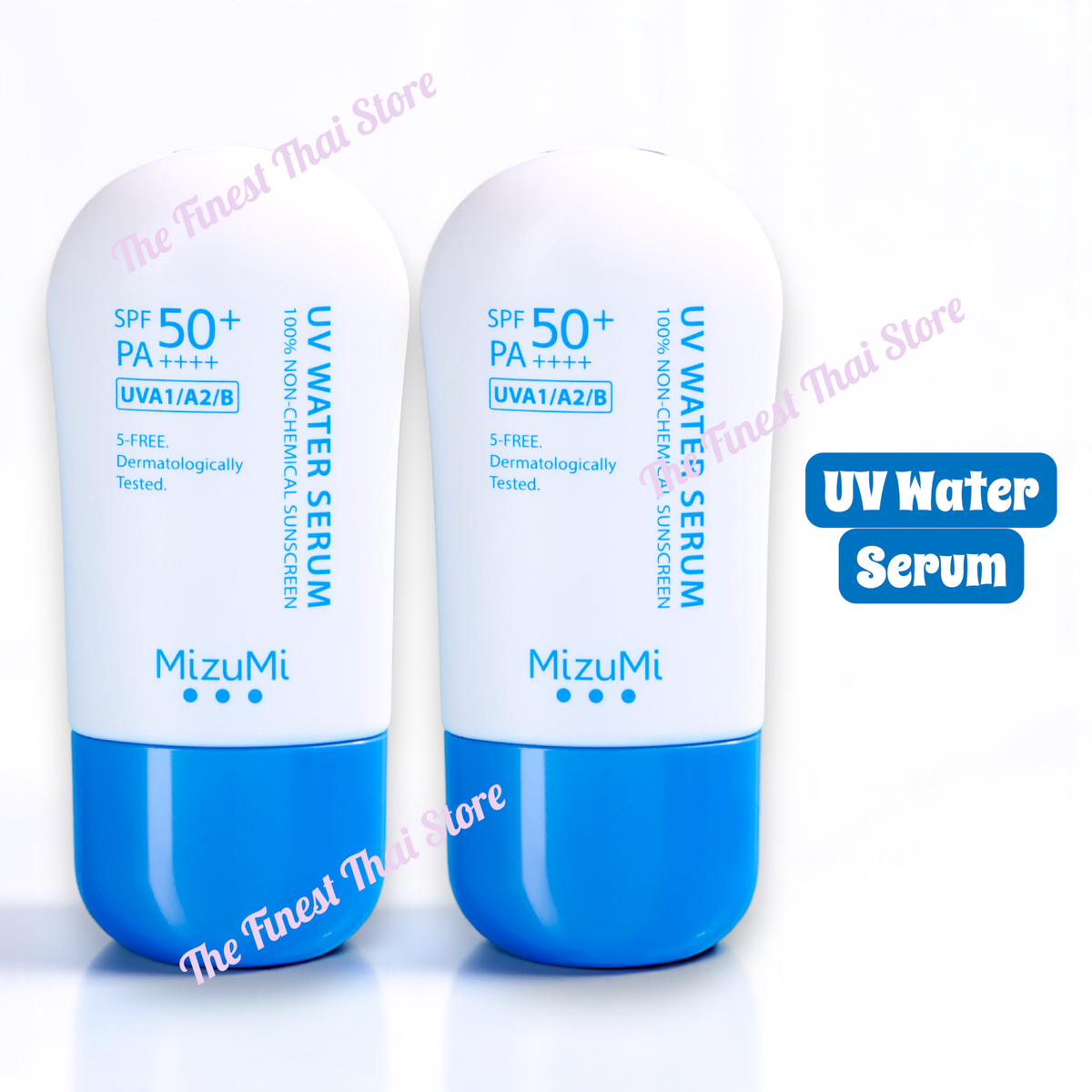 MizuMi UV Water Serum, Non-Chemical Sunscreen for Daily Use SPF50