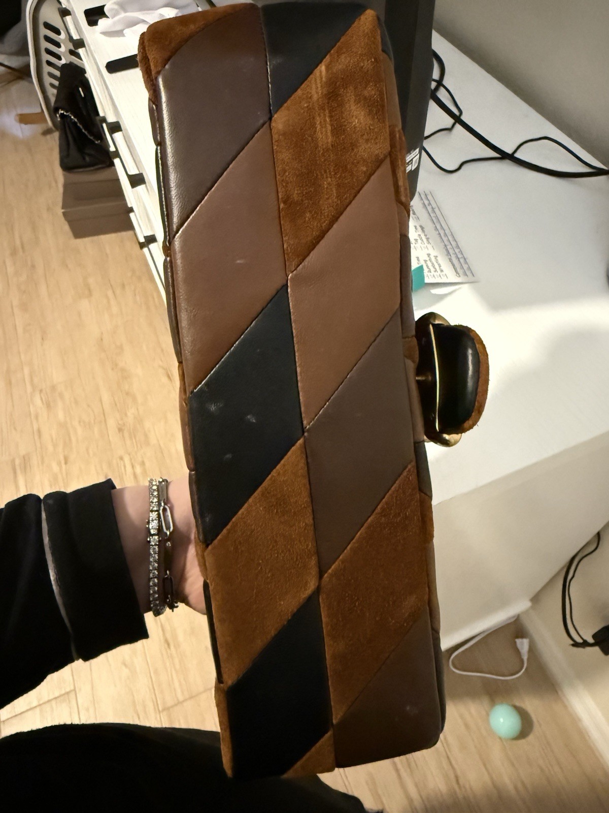 Coach Quilted Patchwork Tabby 26 - image 6