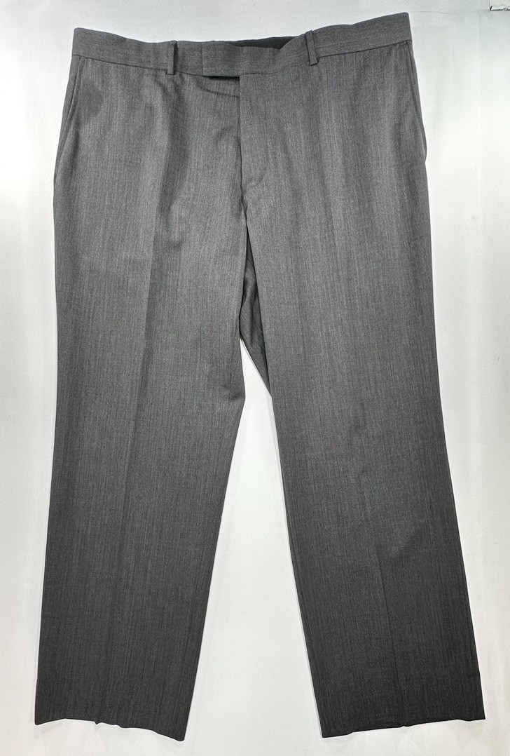 Hugo Boss Flat Front Dress Pants Gray Mens 42/30